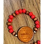 Seasonal Wooden Beads Bracelets