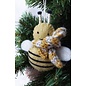 Felted Bumblebee Ornament