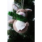 Felted Hare Ornament