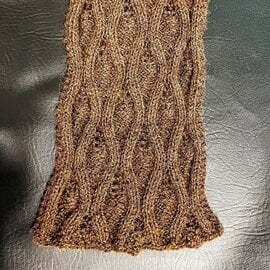 WVC Alpaca yarn Knit Scarf