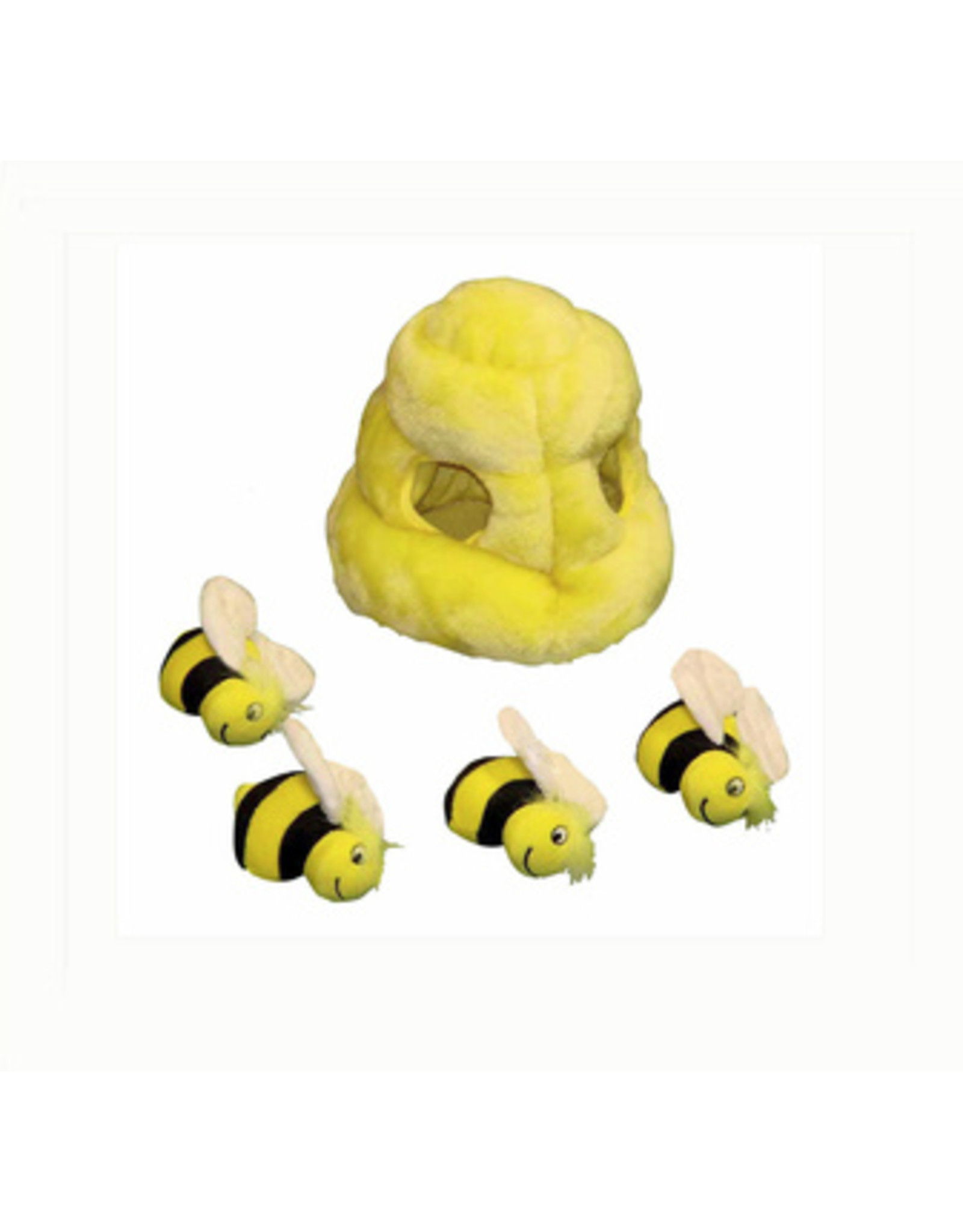 hide a bee dog toy