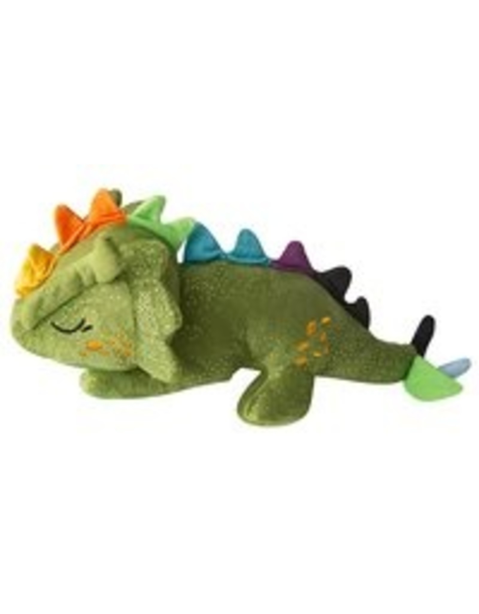 SNUGAROOZ Drowsy the Dragon Green Plush Dog Toy 14” - CocoMutts