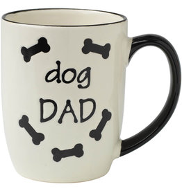 PetRageous Petrageous \ Dog Dad Mug \ Natural 18oz