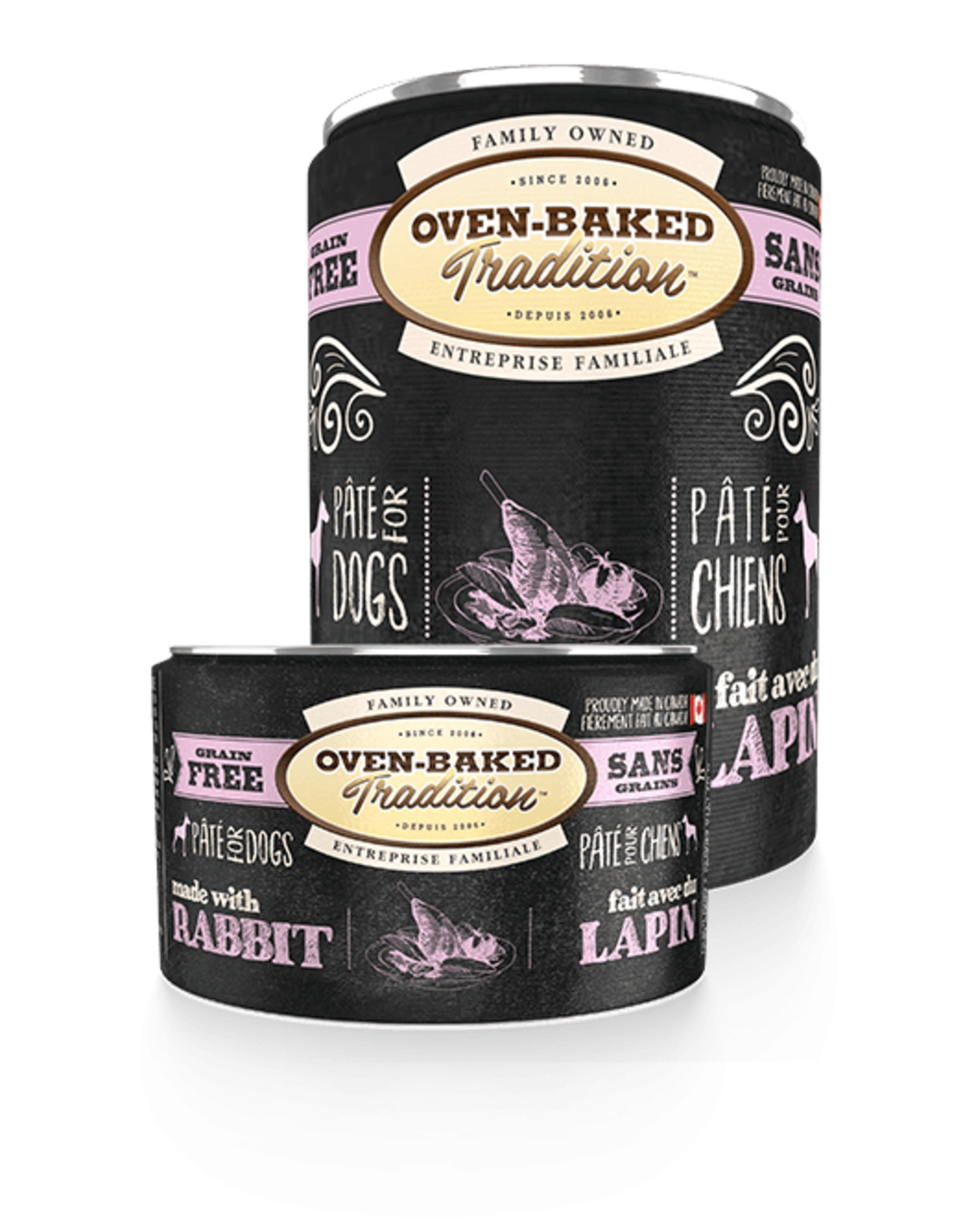 Oven Baked Tradition Oven-Baked Tradition Grain Free Rabbit Pâté  - dogs 12.5oz