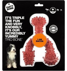 Tastybone Large Trio Bone Nylon Bacon