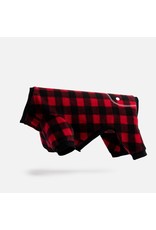 Silver Paw Red Plaid Matching PJs - Dog