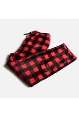 Silver Paw Red Plaid Matching PJs - Human