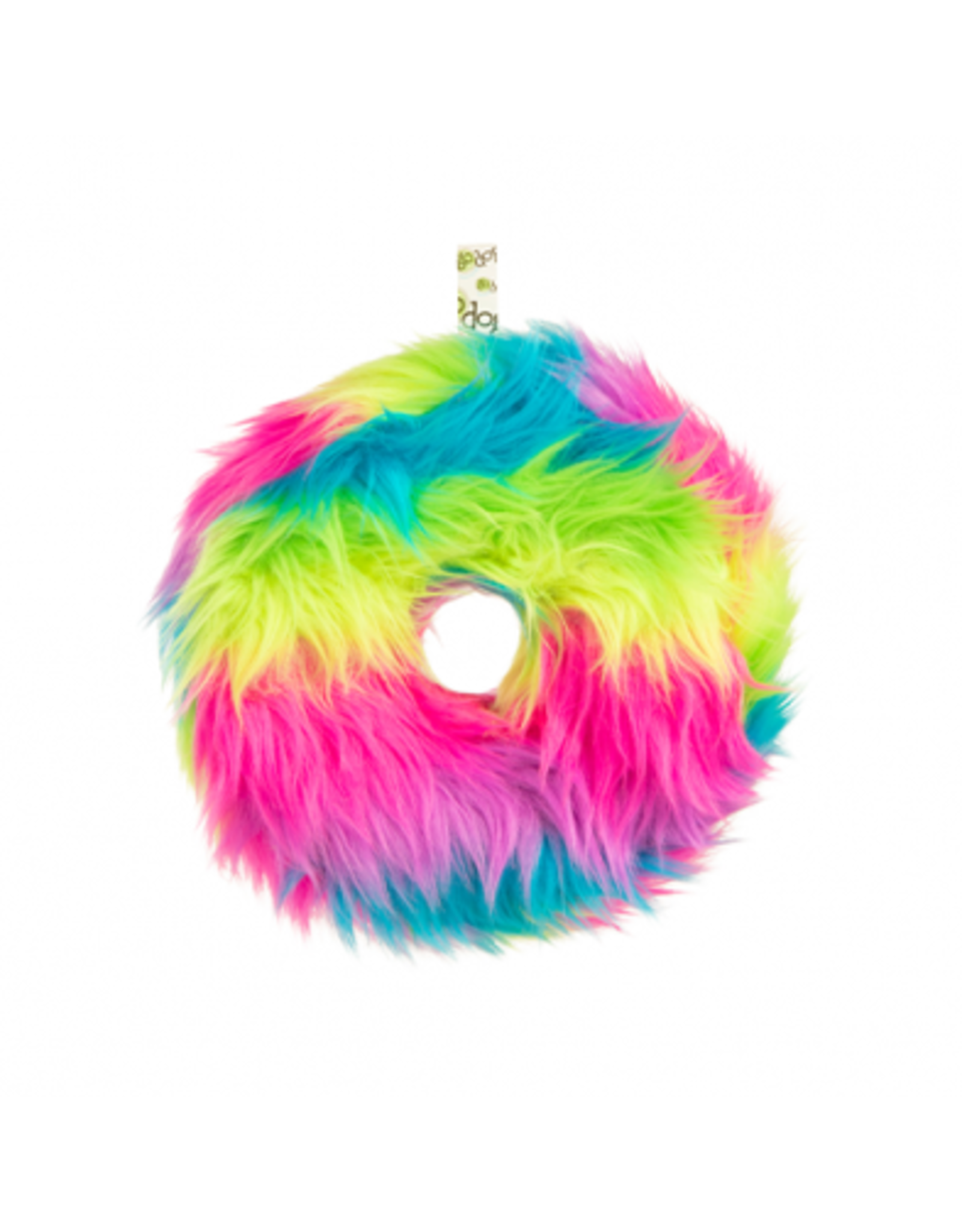 Furballz Ring Rainbow Toy - CocoMutts