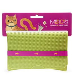 Messy Cats Silicone litter Mat - 18" x 14"