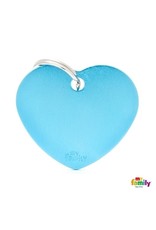 MyFamily Tag - Light Blue Heart