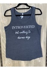 CocoMutts Introverted But Willing to Discuss Dogs - Women's Tank