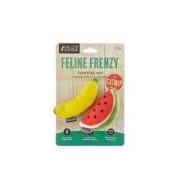 Play Feline Frenzy Catnip Toy - Tutti Frutti (2pk)