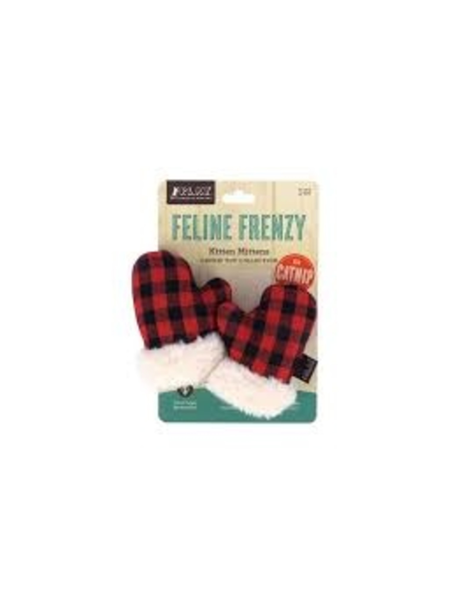 Play Feline Frenzy Catnip Toy - Kitty Mittens