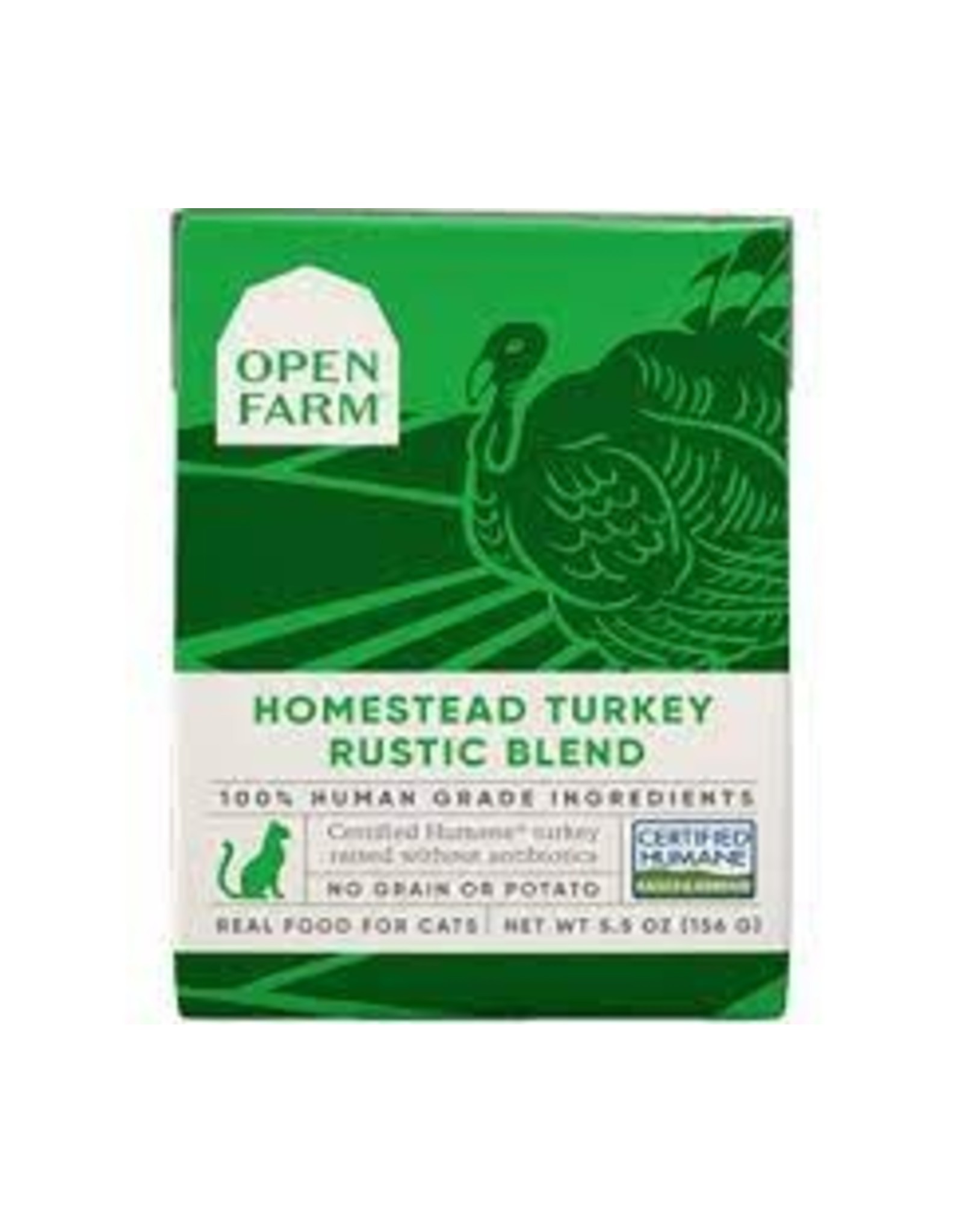 Open Farm Turkey Rustic Blend (cat food), 5.5oz