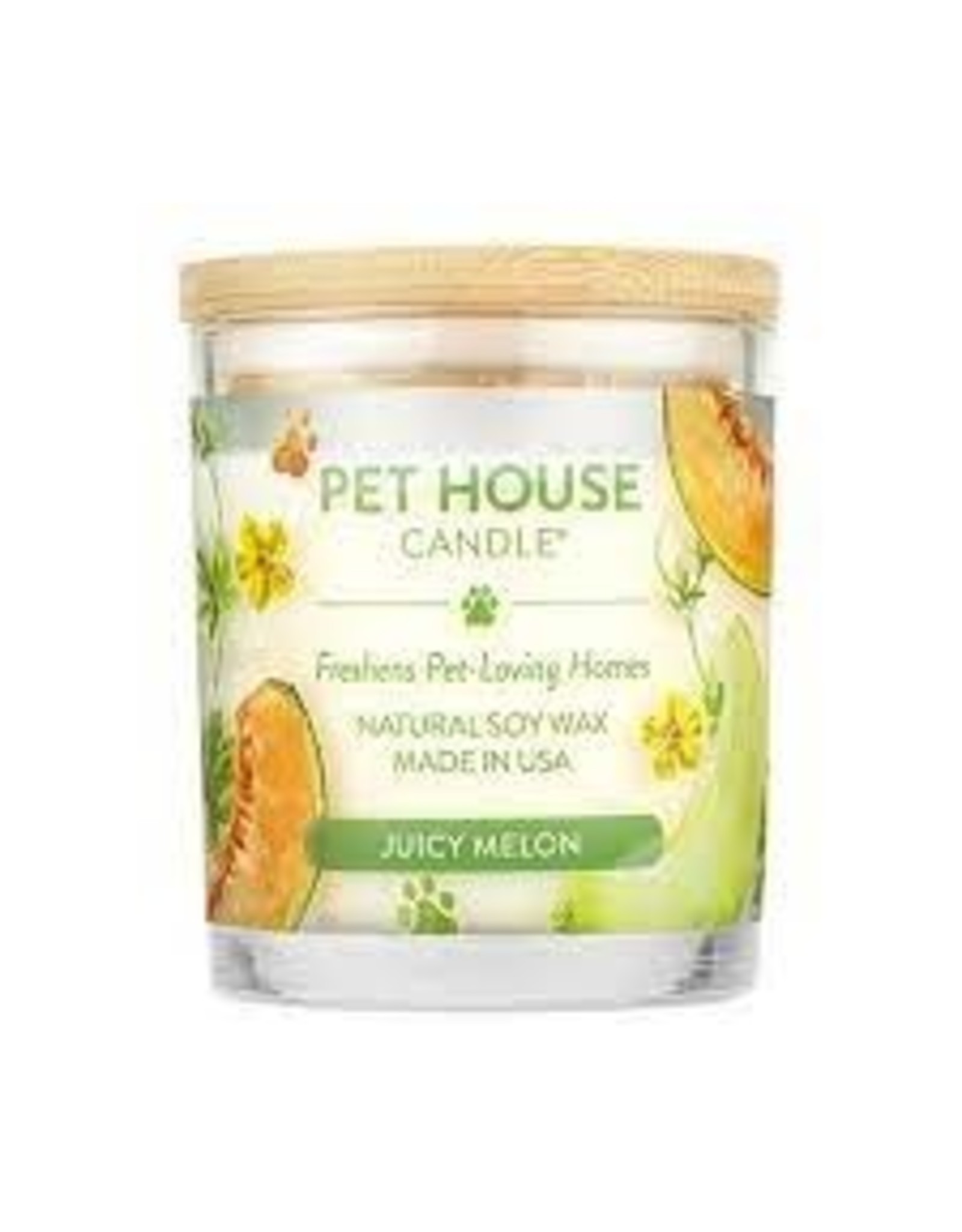 One Fur All Candle - Juicy Melon, 8.5oz