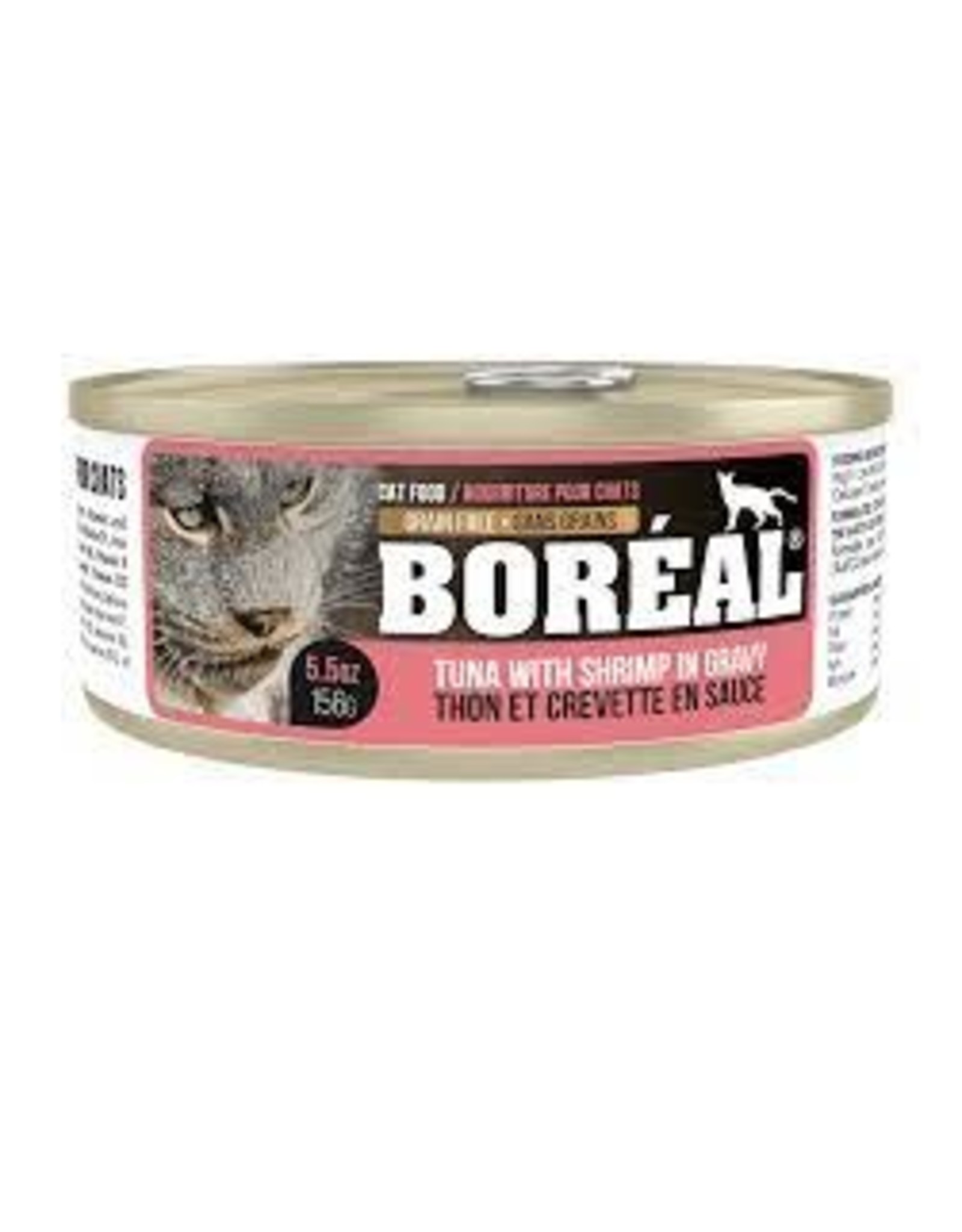 Boreal Boreal Tuna Red Meat in Gravy with Shrimp - Single Can, 5.5oz