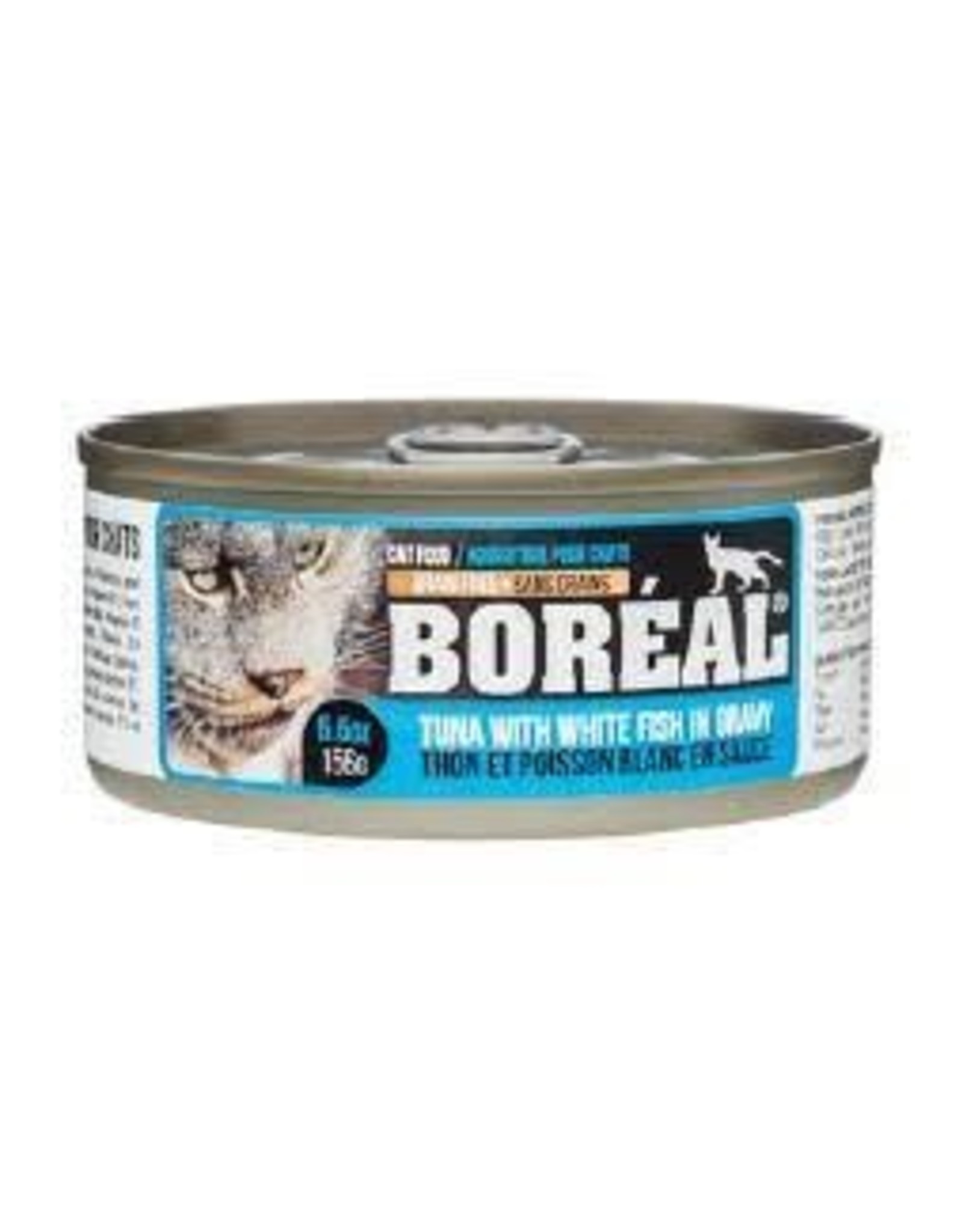 Boreal Boreal Tuna Red Meat in Gravy with White Fish - Single Can, 5.5oz