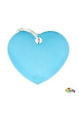 MyFamily Tag - Light Blue Heart