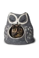 Dharma Dog Karma Cat Boiled Wool Cave - Owl