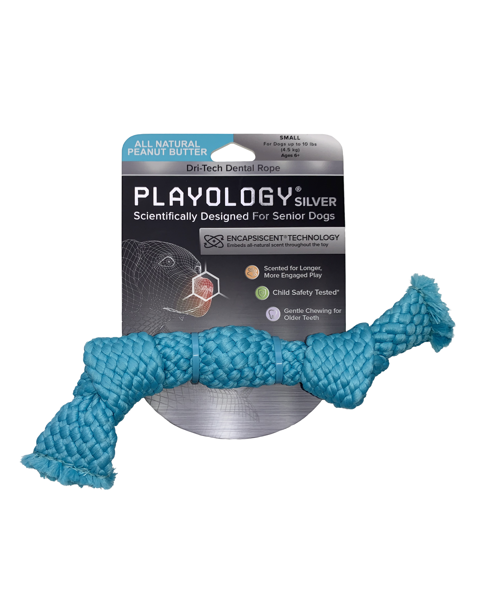 Playology Dental Rope - Peanut Butter