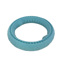 Messy Mutts Totally Pooched Chew n' Tug Rubber Ring 6.5"