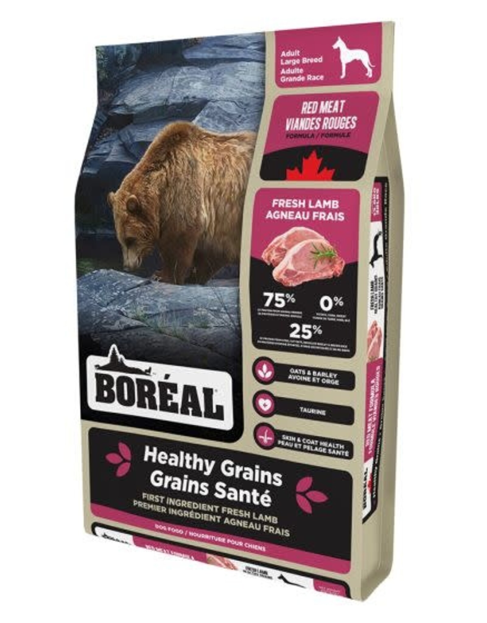 Boreal Boreal Healthy Grains Red Meat Large Breed, 13.6kg