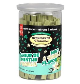 Oven Baked Tradition Vanilla Mint Flavour Chew Sticks, 500g