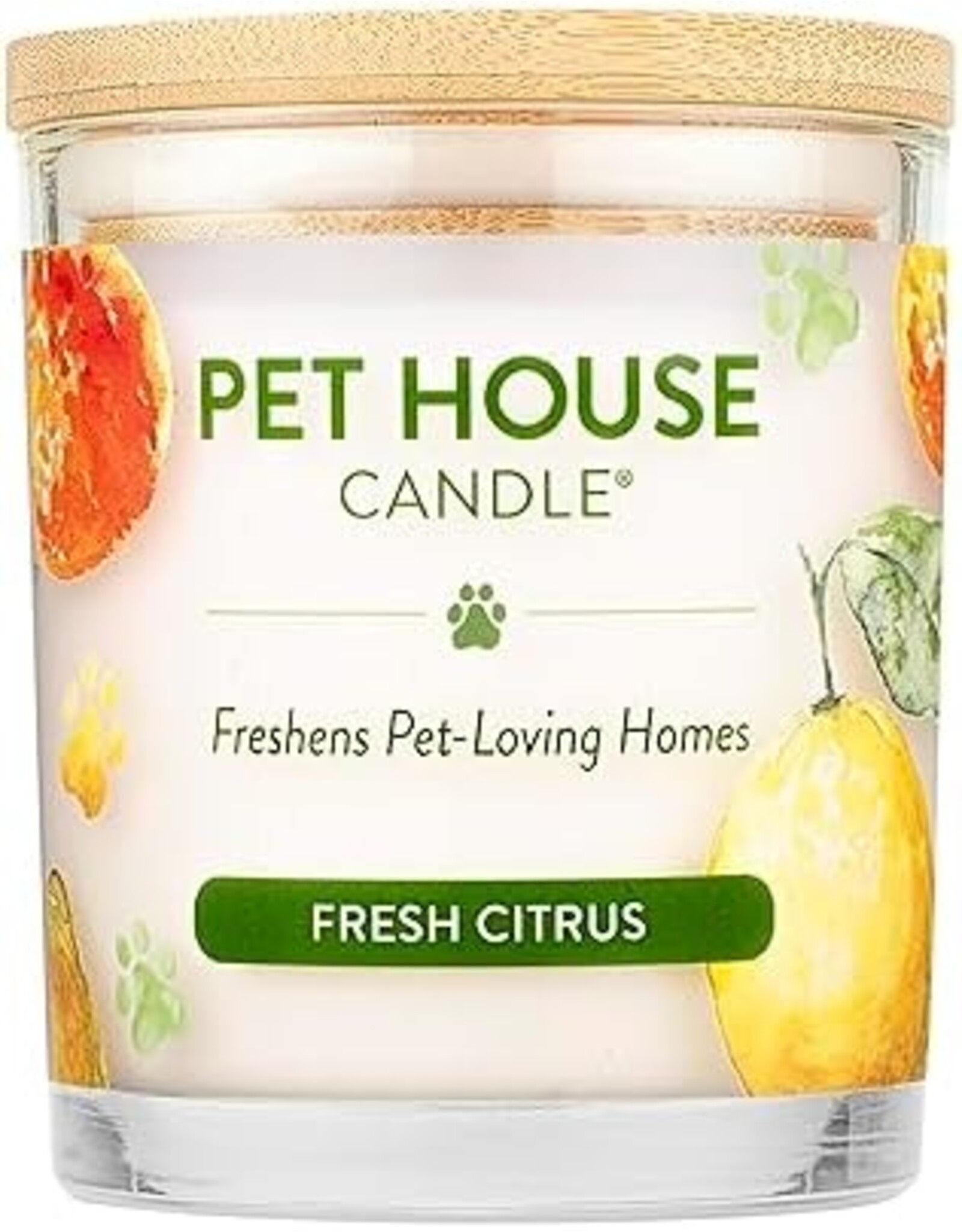 One Fur All Large Candles Fresh Citrus 8.5oz