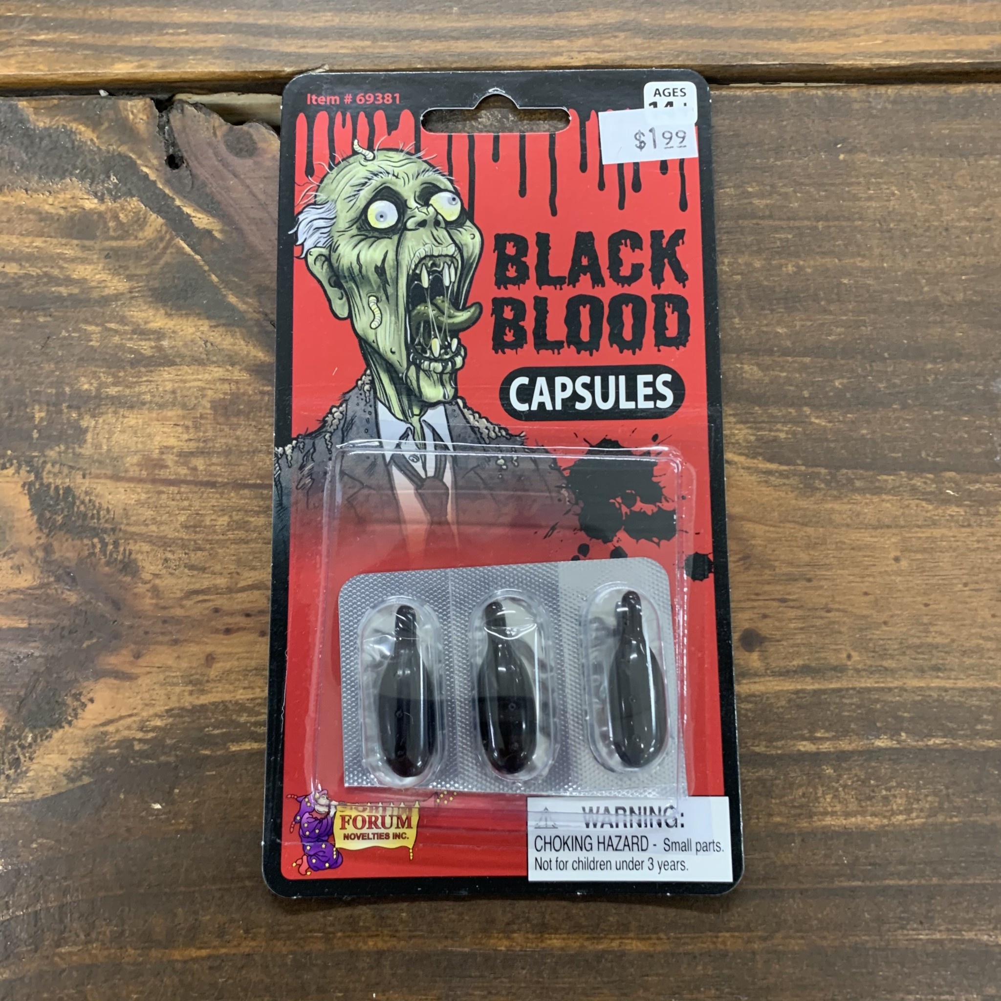 Fake Blood Capsules for figures - Figures Toy Company