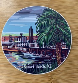 BABY ON BOARD STICKER (LARGE) - Sunset Beach Trading Company