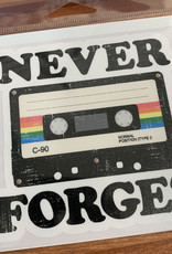 NEVER FORGET STICKER (LARGE)