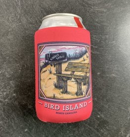 KOOZIE SLIM DIRECTIONAL FISH CORAL - Sunset Beach Trading Company