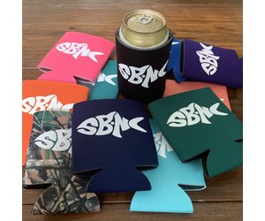 KOOZIE SLIM DIRECTIONAL FISH CORAL - Sunset Beach Trading Company