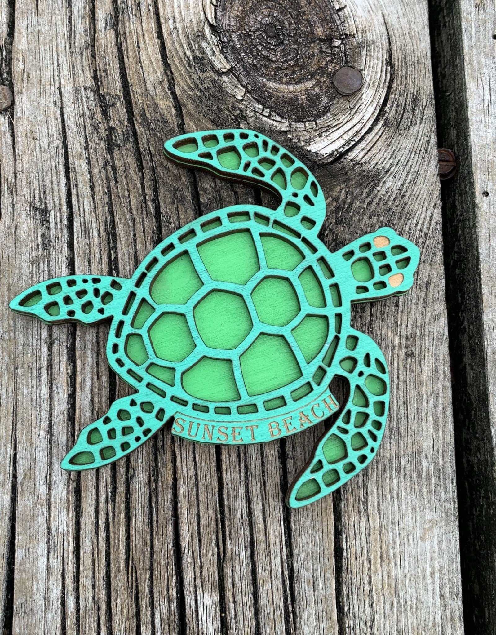 HOLY TURTLE LIME MAGNET