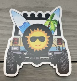 SPIRITUAL GANGSTER STICKER (CELL) - Sunset Beach Trading Company