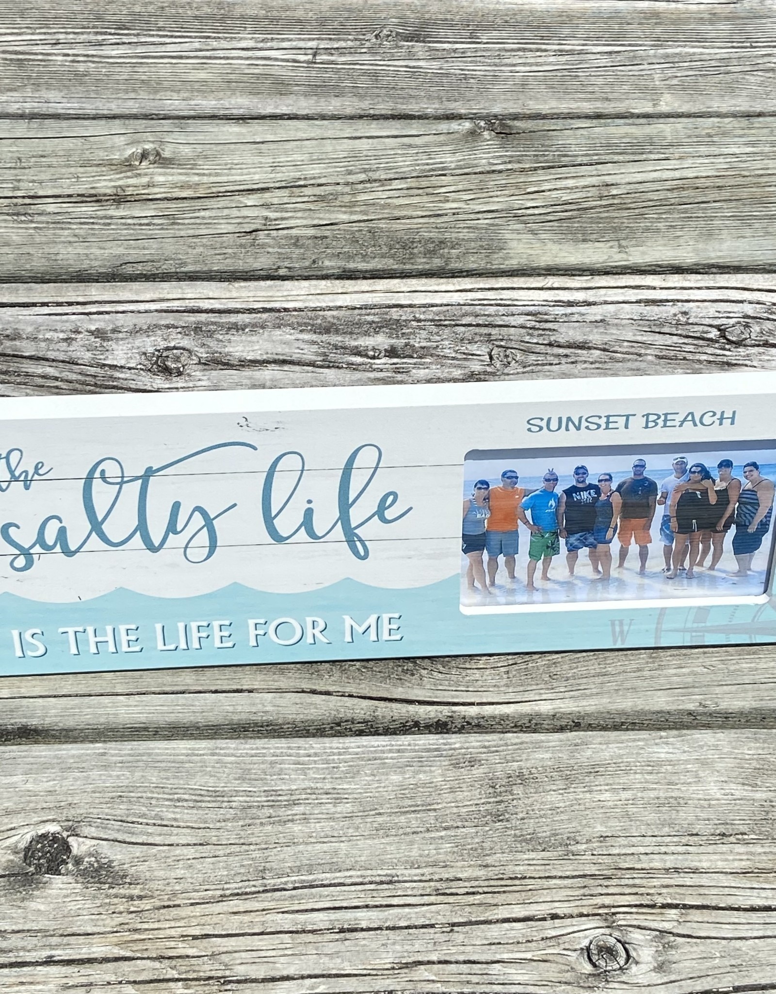 SALTY LIFE FOR ME PIC FRAME
