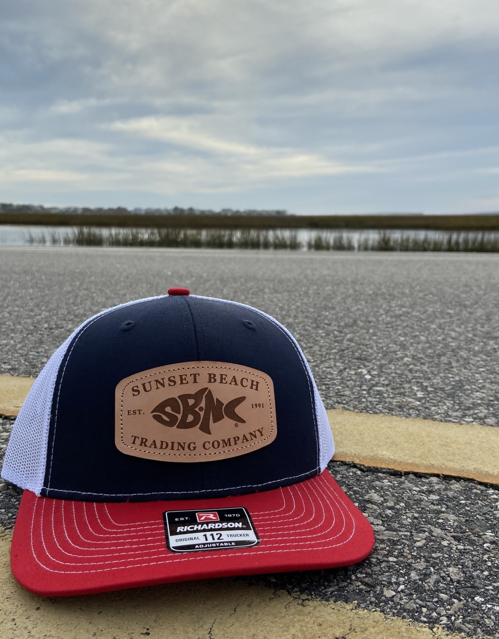 SeaBear Leather Patch Hat