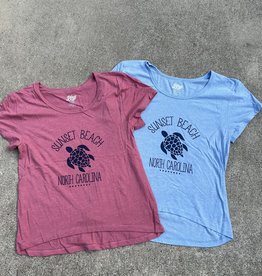 CLEARANCE ITEMS ORGANON TURTLE LADIES TRIBLEND TEE