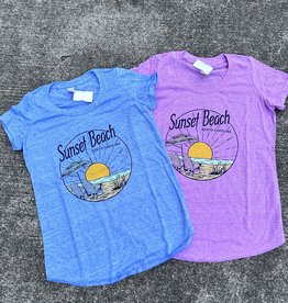 CLEARANCE ITEMS HERE COMES THE SUN LADIES SCOOP TEE