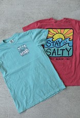 CLEARANCE ITEMS STAY SALTY WAVES TEE