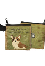 DOG WASTE BAG POUCH WIGGLE BUTTS MAKE ME NUTS