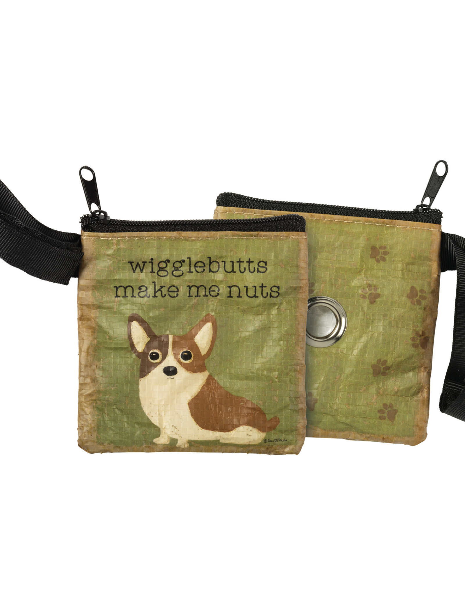 Corgi Wristlet with Matching Change Purse