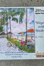 BICYCLES WITH BASKETS PUZZLE 1,000PCS