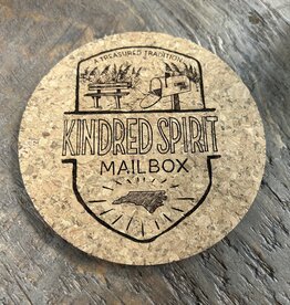 SBNC TURTLE SHELL ROUND CORK COASTER - Sunset Beach Trading Company