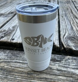 SBNC FISH LOGO SBNC FISH CLASSIC 20oz TUMBLER NAVY