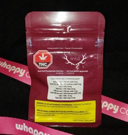 Wyld Wyld - Pomegranate 1:1 Soft Chew Hybrid 8g (2pc)