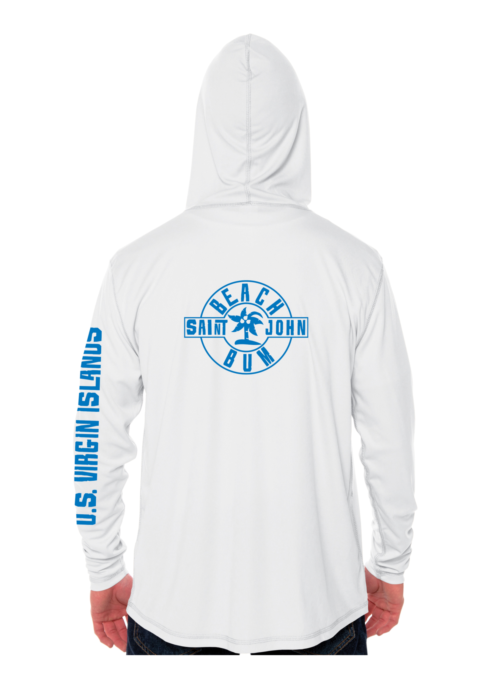 Vapor Men's SPF 50 Hoody - Bum Underground