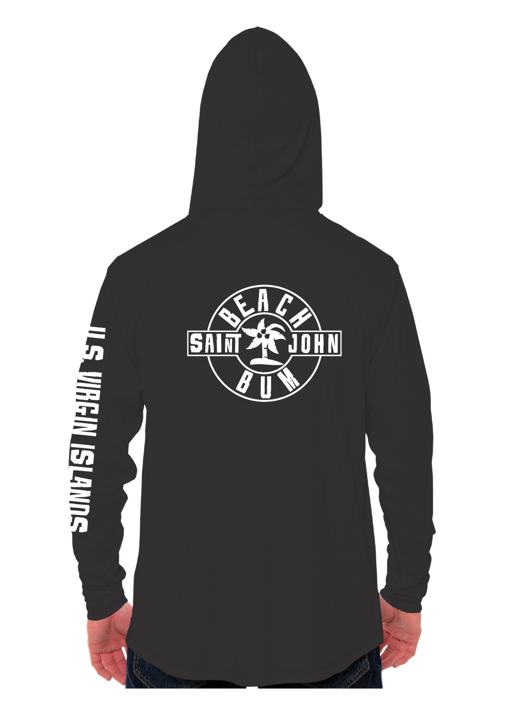 Vapor Men's SPF 50 Hoody - Bum Underground