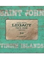 St. John Beach Bum Saint John Virgin Islands Picture Frame