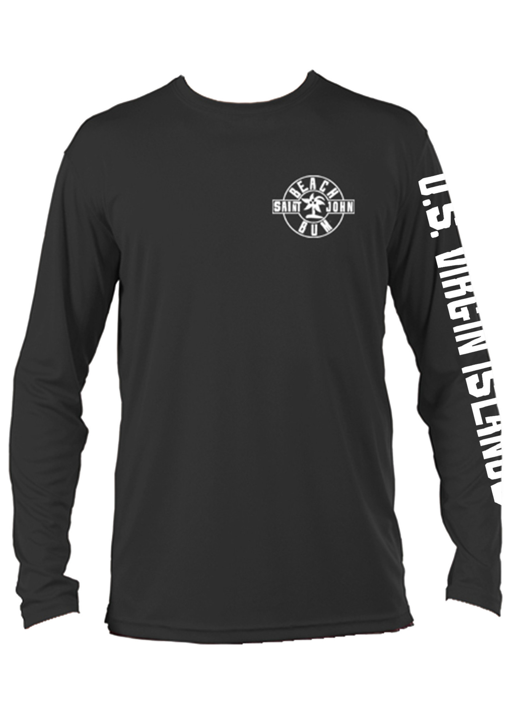 St. John Beach Bum Men’s Long Sleeve Rash Guard - Bum Underground